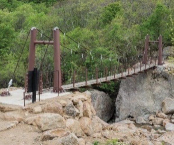 지리산 새재 출렁다리