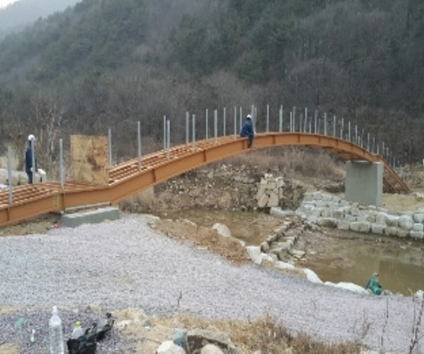 김해 장척계곡 목교