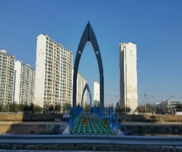 경산 영대교 현수교