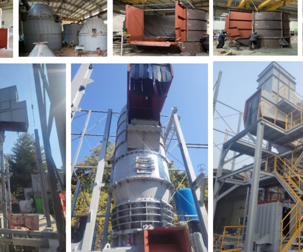 ㈜모던이앤알 충남금산 설치현장 (Hood, Chute, Hopper, Duct 외)