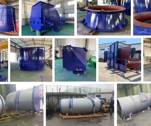 파쇄기 Hood, Chute, Duct류 제작(삼보계량시스템㈜ / 일본 구보다파쇄기)